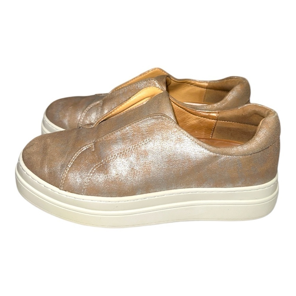 J Slides NYC women’s Noel platform leather sneakers size 7.5 - Picture 6 of 11
